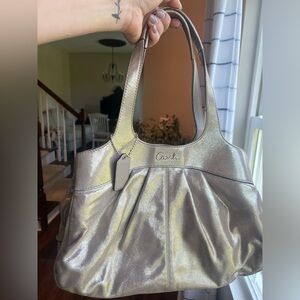 Coach Lexi Champaign Metallic